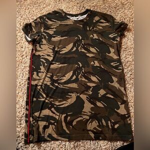 Camo tunic dress